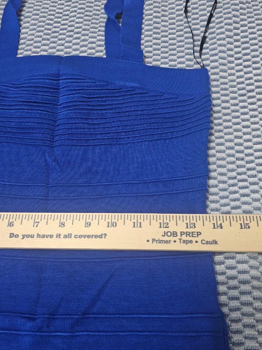 NEW Forever21 Cobalt Blue Bandage Bodycon Strap Dress - Size Medium - Picture 5 of 6